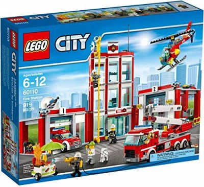 Lego 60110 city : la caserne des pompiers