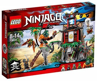 Lego 70604 ninjago : l'&iuml;le de la veuve du tigre