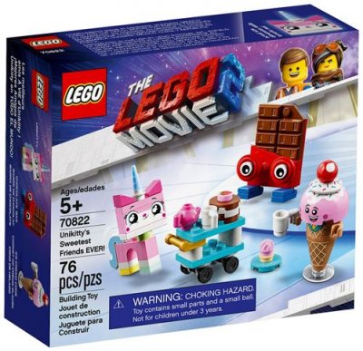 Lego 70822 the lego movie - les meilleurs amis d'unikitty