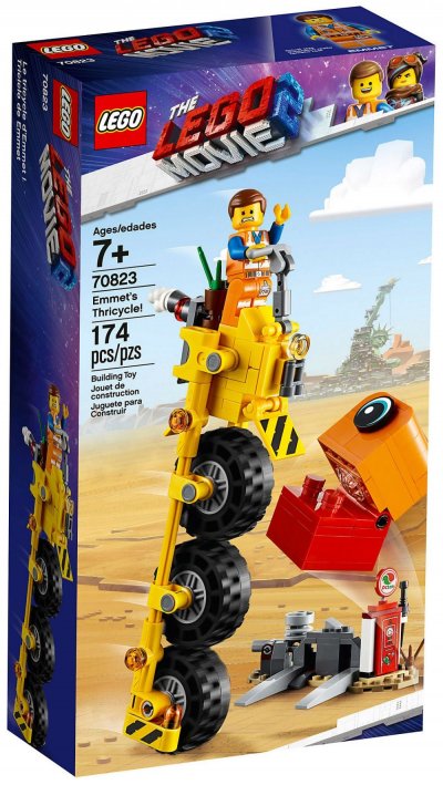 Lego 70823 the lego movie - le tricycle d'emmet
