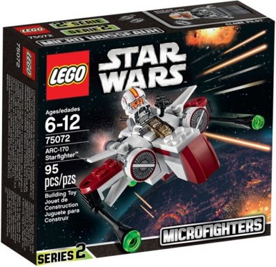 Lego 75072 Star Wars : Microfighter ARC-170 Starfighter