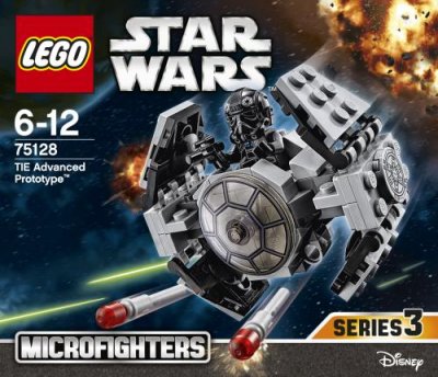 Lego 75128 star wars : tie advanced prototype