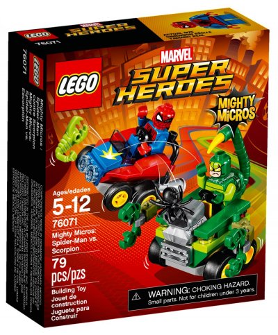 Lego 76071 - Mighty Micros : Spider-Man Contre Scorpion