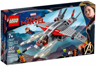 Lego 76127 Marvel Super Heroes - Captain Marvel et l'attaque du Skrull
