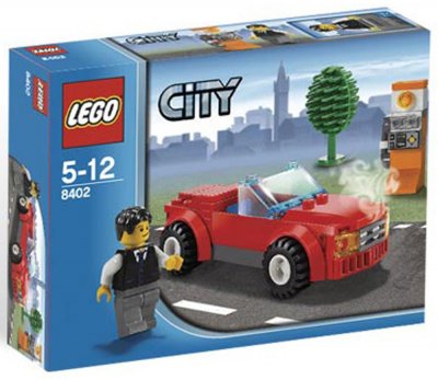 Lego - 8402 - Jeu de construction - City - Traffic - La d&eacute;capotable 
