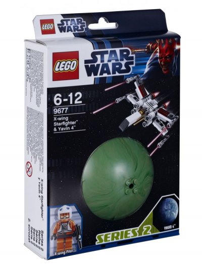 Lego 9677 - Star Wars - S&eacute;rie 2 : X- wing Starfighter & Yavin