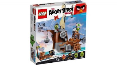 LEGO&reg; Angry Birds 75825 Le bateau pirate du cochon