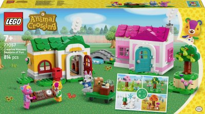 LEGO Animal Crossing 77057 Les maisons cr&eacute;atives : au gr&eacute; des saisons