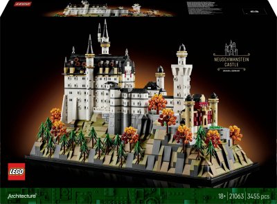 LEGO&reg; Architecture 21063 Le ch&acirc;teau de Neuschwanstein 