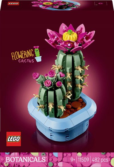 LEGO Botanicals 11509 Cactus fleuri - Neuf
