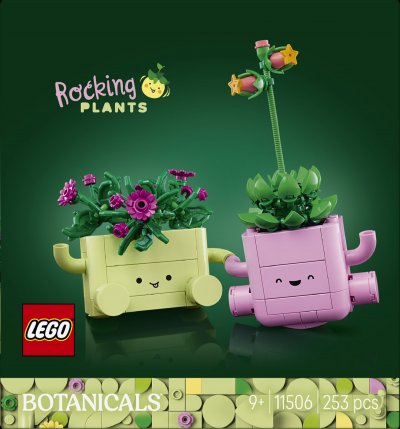 Lego Botanicals Plantes Oscillantes, Jouets de construction