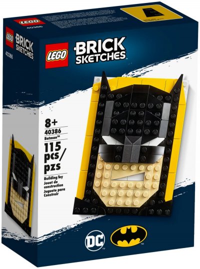 Lego Brick Sketches - Batman (Dc) - 40386