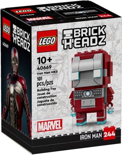 LEGO&reg; BrickHeadz&trade; 40669 Marvel Figurine d'Iron Man MK5