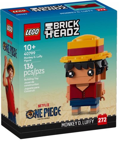 LEGO&reg; BrickHeadz&trade; 40799 Figurine de Monkey D. Luffy