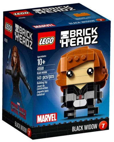 LEGO&reg; BrickHeadz 41591 Black Widow