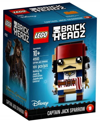 LEGO&reg; BrickHeadz 41593 Capitaine Jack Sparrow
