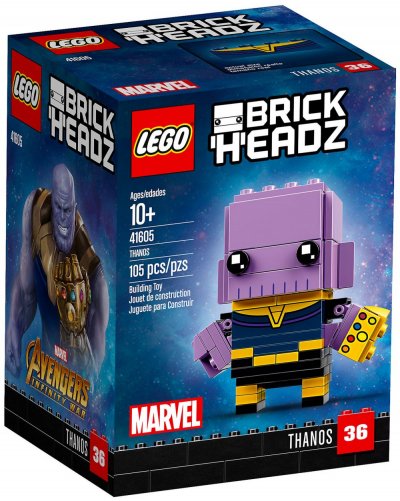 LEGO&reg; BrickHeadz 41605 Marvel Thanos