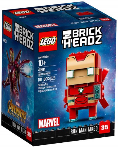 LEGO&reg; BrickHeadz Disney Marvel&trade; 41608 Iron Man MK50