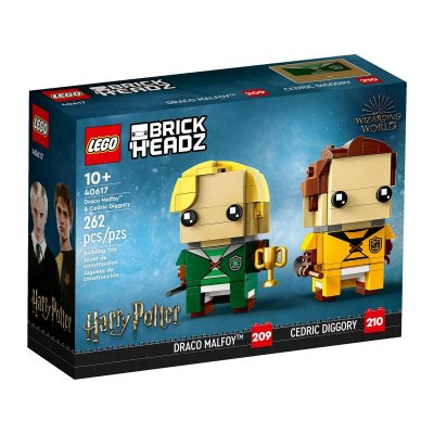 Lego Brickheadz - Draco Malefoy Et C&eacute;dric Diggory - 40617