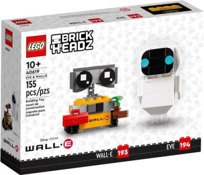 Lego Brickheadz - Eve Et Wall-E - 40619