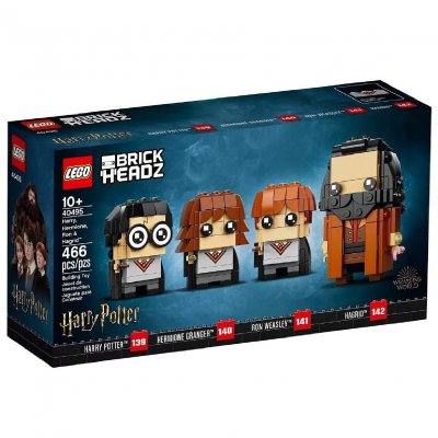 Lego Brickheadz - Harry, Hermione, Ron Et Hagrid - 40495