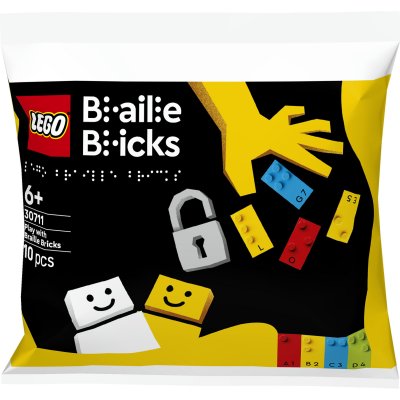 Lego Briques D&eacute;couvrir le braille, Jouets de construction
