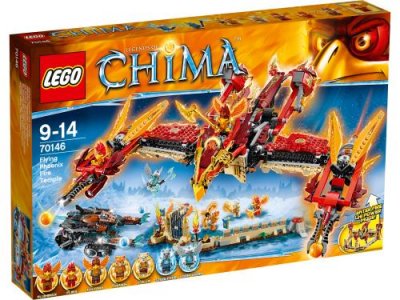 LEGO Chima 70146 Le temple du Phoenix de Feu 