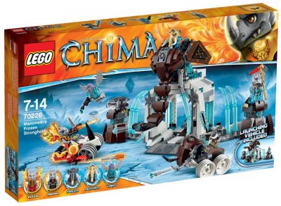 LEGO Chima 70226 La Forteresse Glac&eacute;e du Mammouth 