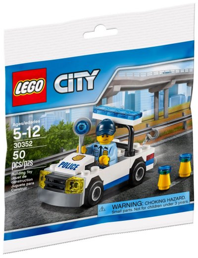 Lego City 30352 Jeux de construction-Voiture de Police (3039)