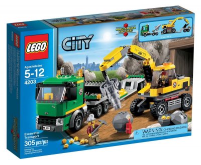 LEGO&reg; City 4203 Le transporteur