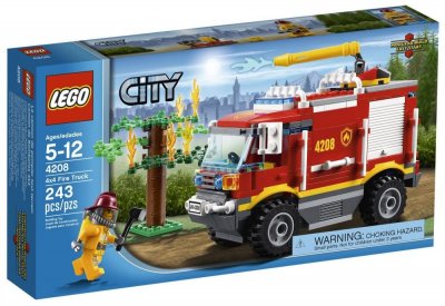 LEGO&reg; City 4208 Le camion de pompier tout terrain