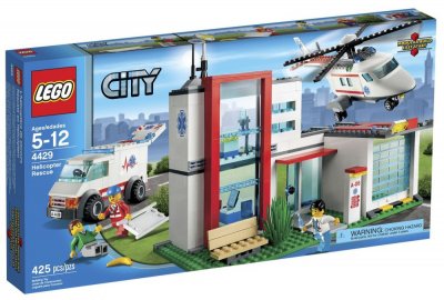 LEGO City 4429 - L'h&eacute;licopt&egrave;re de secours