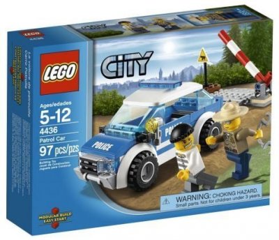 LEGO&reg; City 4436 La voiture de patrouille en for&ecirc;t