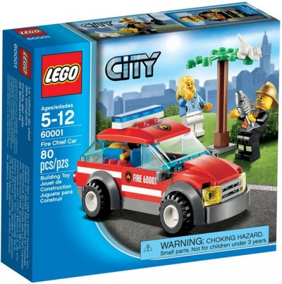 LEGO&reg; City 60001 La Voiture du Chef des Pompiers