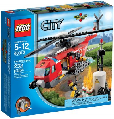 Lego&reg; City 60010 City L&acute;h&eacute;licopt&egrave;re Des Pompiers