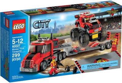 Lego&reg; City 60027 Le Camion De Transport Du Monster Truck