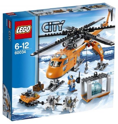 LEGO City 60034 - L'h&eacute;licopt&egrave;re arctique 