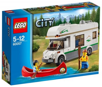 LEGO&reg; City 60057 Le camping-car et son cano&euml;