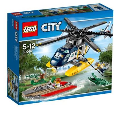 Lego City 60067 : La poursuite en h&eacute;licopt&egrave;re