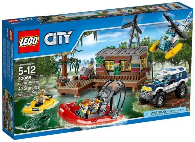 LEGO City 60068 - Rep&egrave;re de Crooks