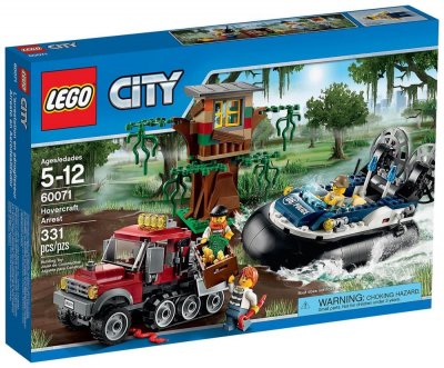 Lego city 60071 l'arrestation en hydroglisseur 