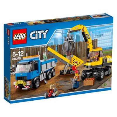 LEGO&reg; City 60075 L'Excavatrice et Le Camion