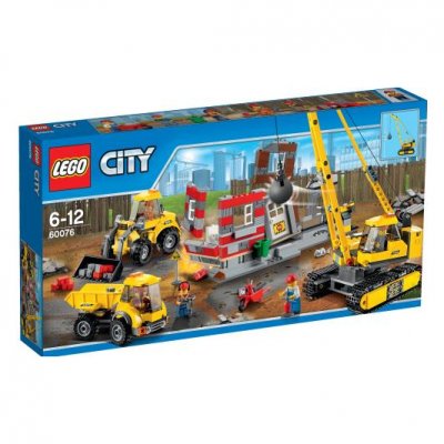 Lego City 60076 : Le chantier de d&eacute;molition