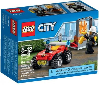 LEGO&reg; City 60105 Le 4x4 des pompiers