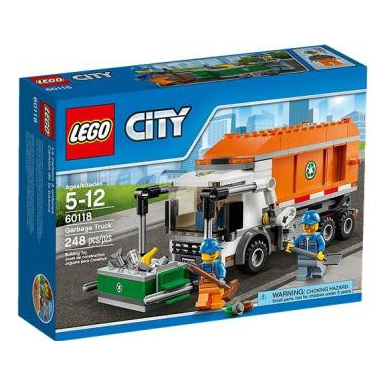 LEGO City 60118 Le camion poubelle 