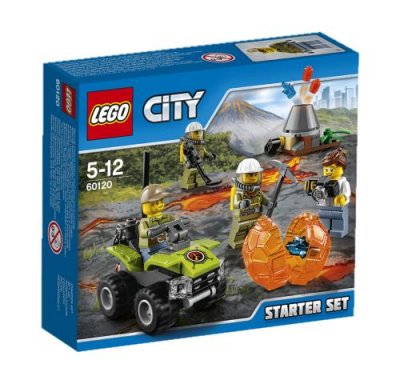 LEGO City 60120 Ensemble de d&eacute;marrage du volcan 