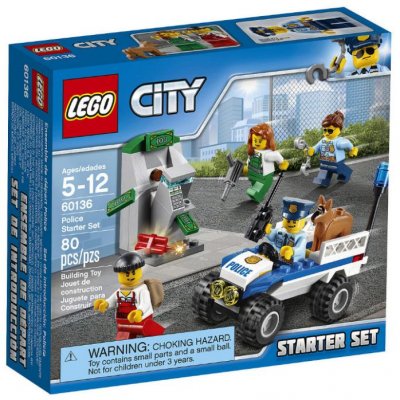 LEGO City 60136 Ensemble de d&eacute;marrage de la police 