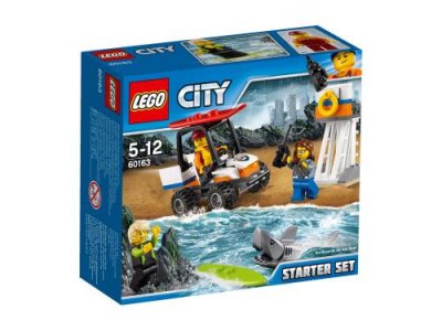 LEGO&reg; City 60163 Ensemble de D&eacute;marrage des Gardes-C&ocirc;tes