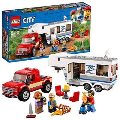 LEGO City 60182 Le pick up et sa caravane 