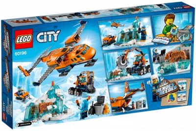 LEGO&reg; City 60196 L'avion de ravitaillement arctique